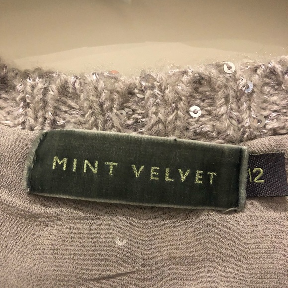 Sequin Layered Pullover Sweater - Like New - Picture 3 of 10